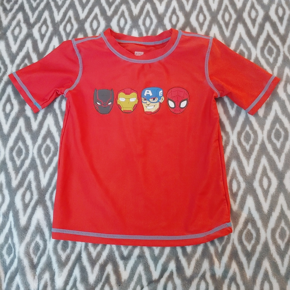 Marvel Hero Rashguard Swim Top 4T